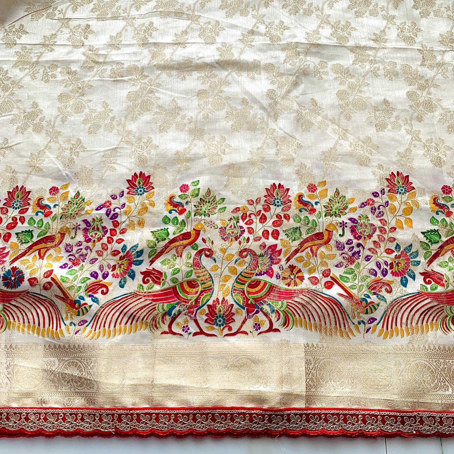 Ynf Georgette KESH737 Laibaah Sarees Festive Collections Wholesale Printed Sarees Georgette Sarees Onam Collections Manufacturer- Kapda Export