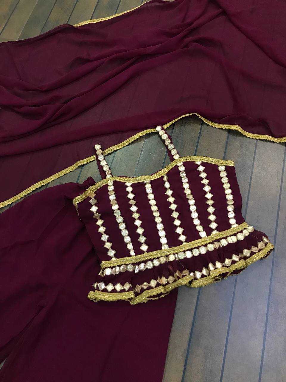 Ynf Georgette RIN213 L159 Suits & Dresses Wholesale Palazzo Suit Georgette Suit Designer Suits Manufacturer- Kapda Export