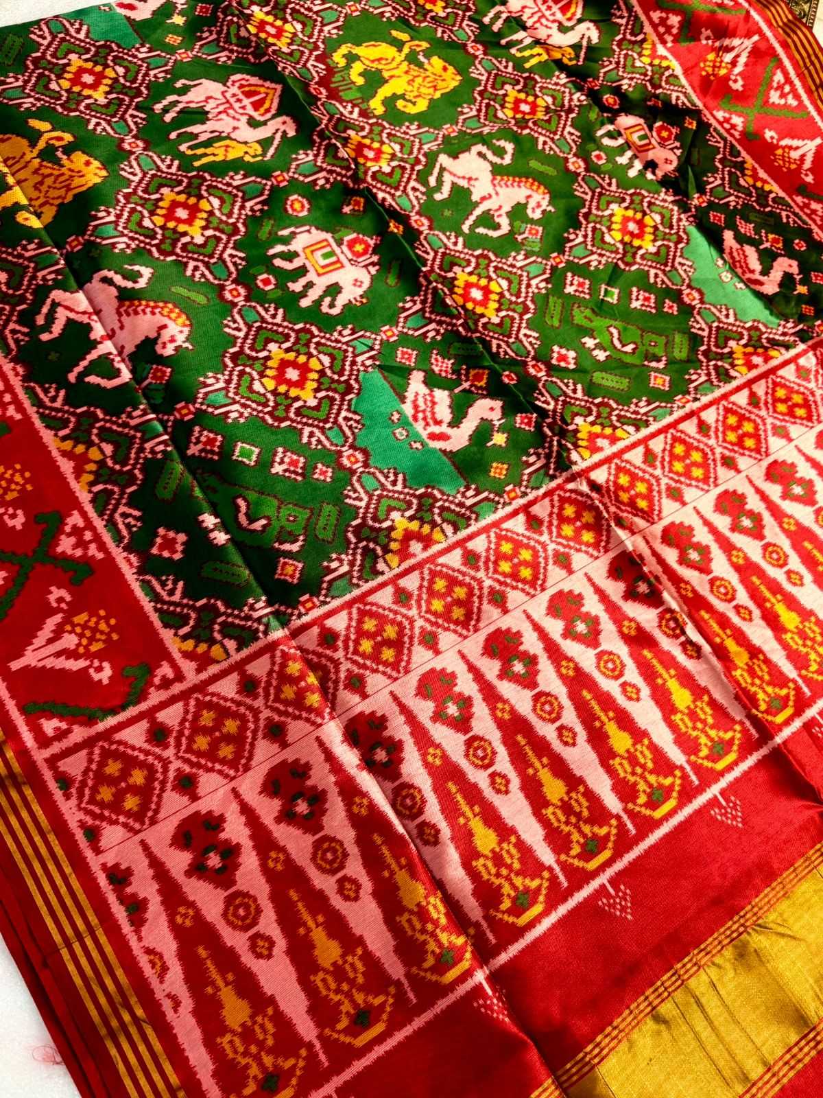 Ynf Handloom Silk KESH576 Pavitra Patola vol-1 Sarees Festive Collections Wholesale Silk Sarees Festive Sarees Sarees With Blouse Manufacturer- Kapda Export