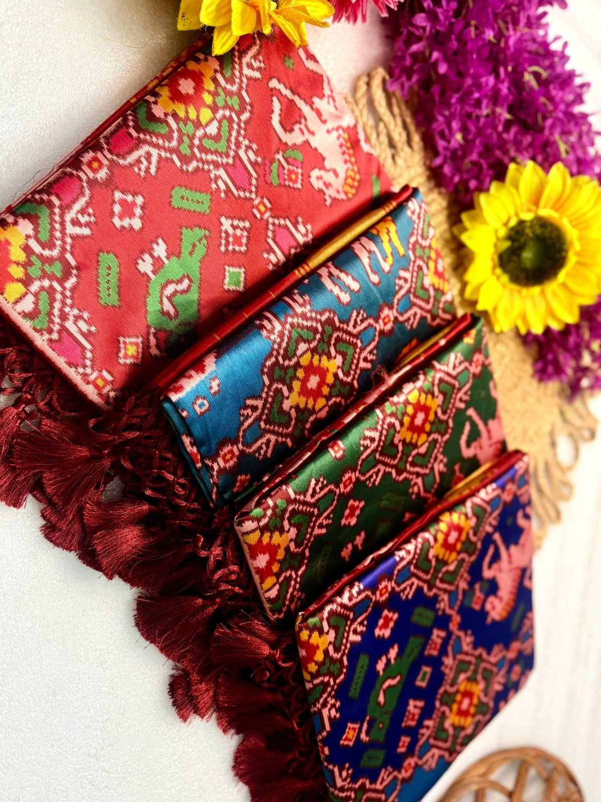 Ynf Handloom Silk KESH576 Pavitra Patola vol-1 Sarees Festive Collections Wholesale Silk Sarees Festive Sarees Sarees With Blouse Manufacturer- Kapda Export