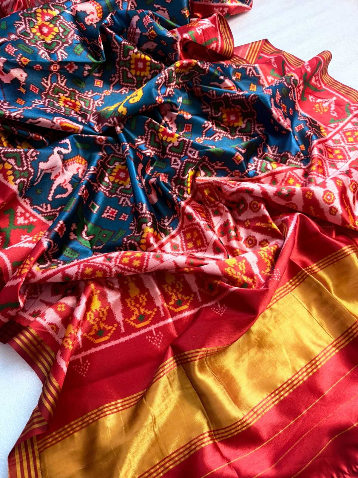 Ynf Handloom Silk KESH576 Pavitra Patola vol-1 Sarees Festive Collections Wholesale Silk Sarees Festive Sarees Sarees With Blouse Manufacturer- Kapda Export