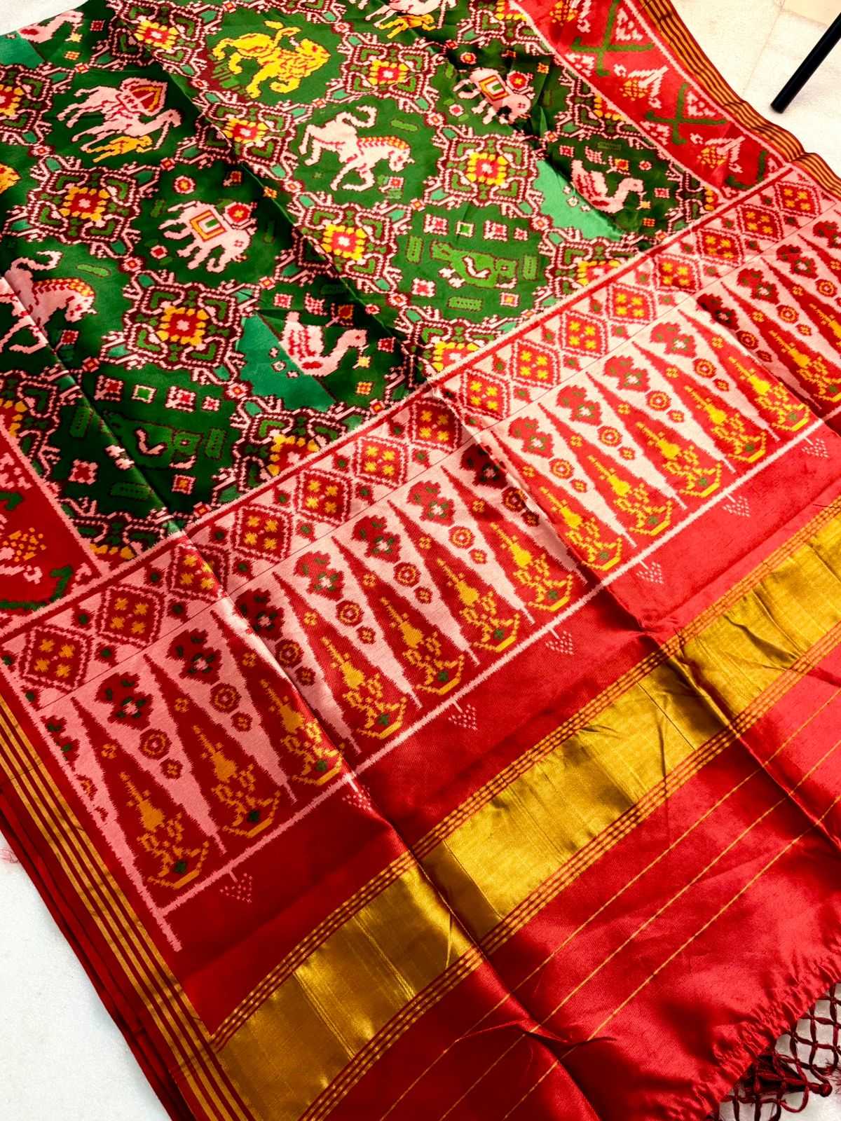 Ynf Handloom Silk KESH576 Pavitra Patola vol-1 Sarees Festive Collections Wholesale Silk Sarees Festive Sarees Sarees With Blouse Manufacturer- Kapda Export