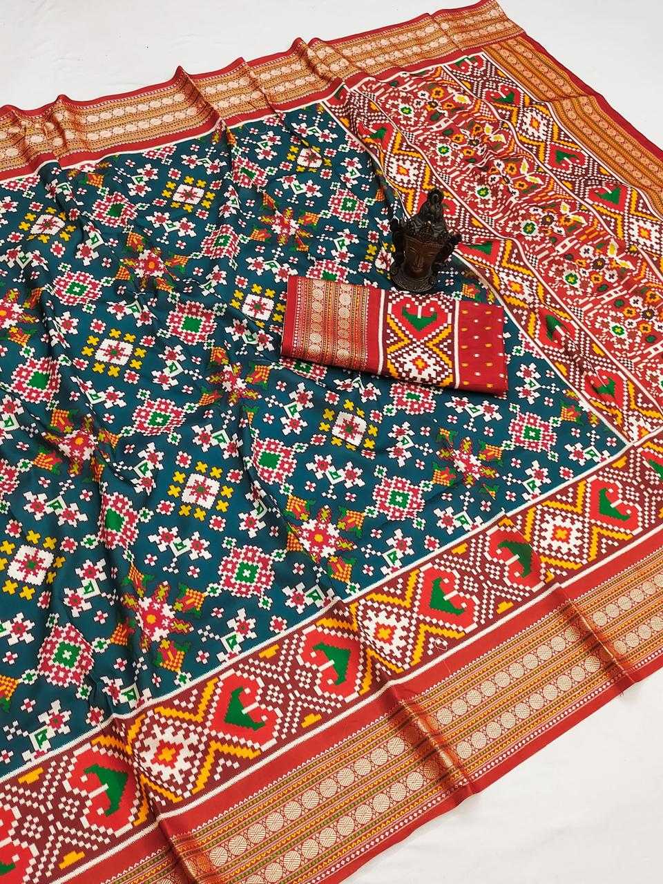 Ynf Handloom Silk KESH576 Pavitra Patola vol-2 Silk Sarees Wholesale Handloom Sarees Patola Sarees Designer Silk Sarees Manufacturer- Kapda Export