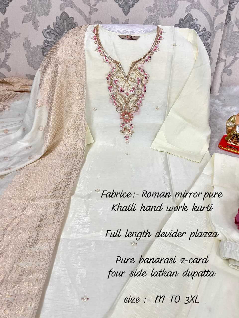 Ynf Heavy Roman Silk KESH594 Ashira Kurti Plus Size Collections Wholesale Designer Kurtis Embroidered Kurtis Silk Kurtis Manufacturer- Kapda Export