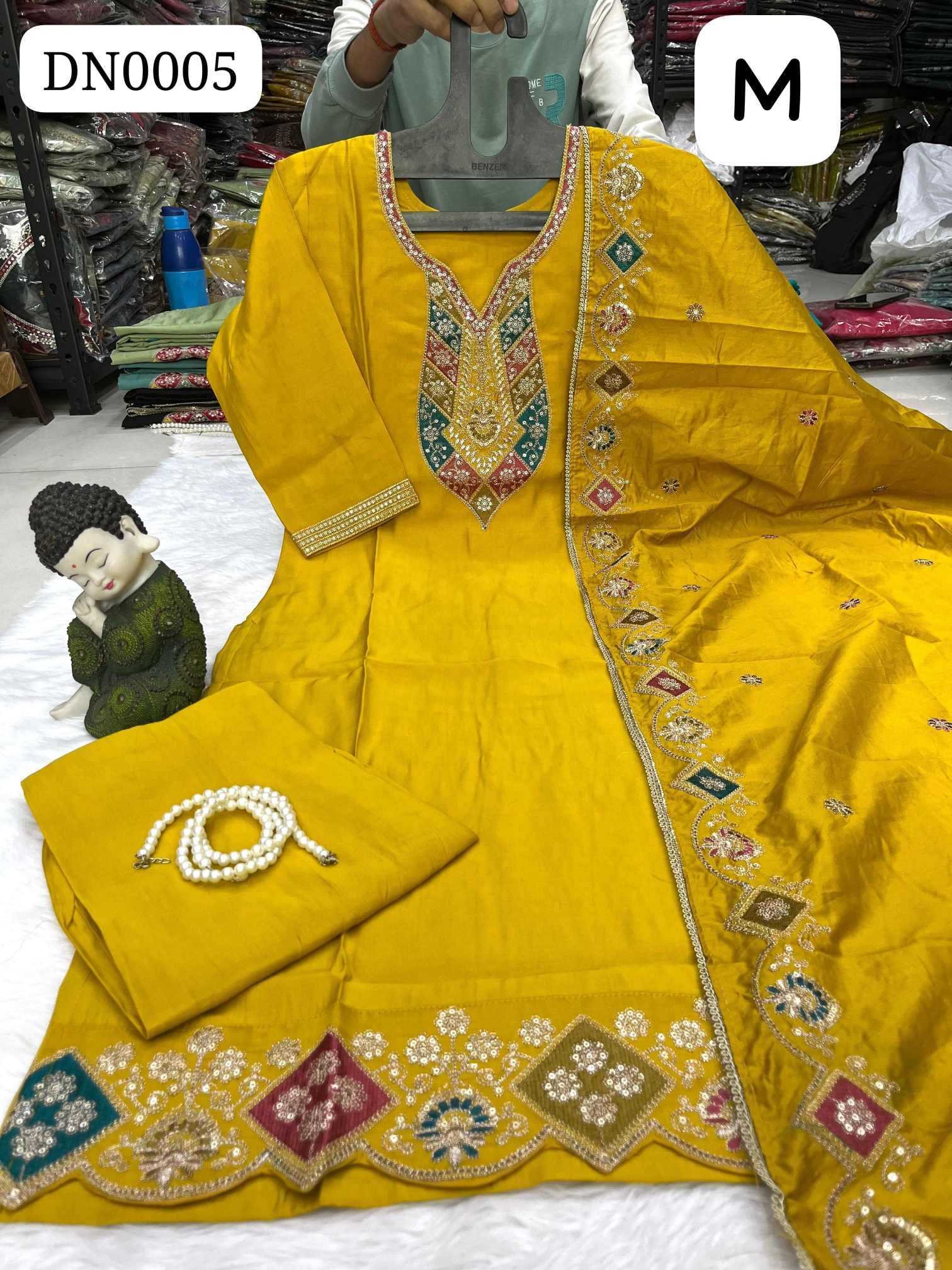 Ynf Heavy Roman Silk KESH720 DN0005 Kurti Wholesale Designer Kurtis Cotton Kurtis Embroidered Kurtis Manufacturer- Kapda Export