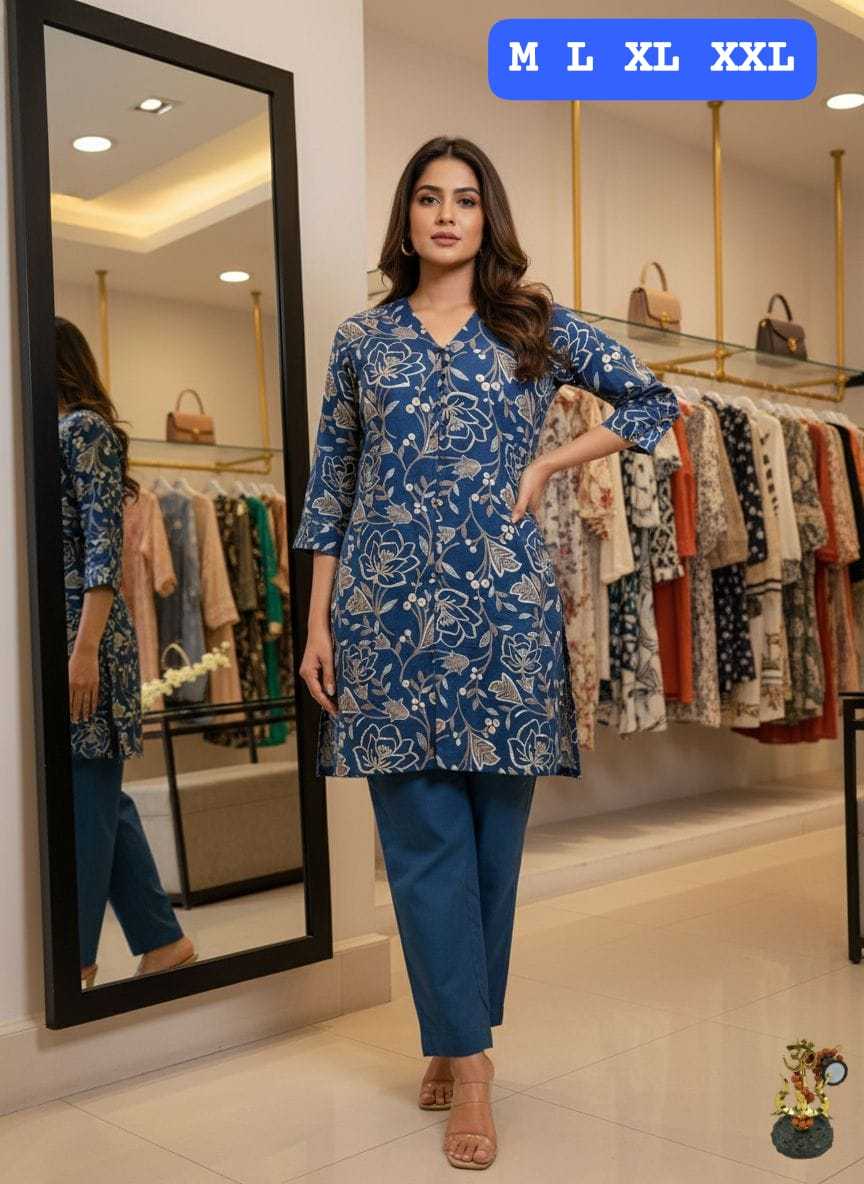 Ynf Heavy Silk KESH594 Qirat Kurti Wholesale Printed Kurtis Cotton Kurtis Handloom Kurtis Manufacturer- Kapda Export