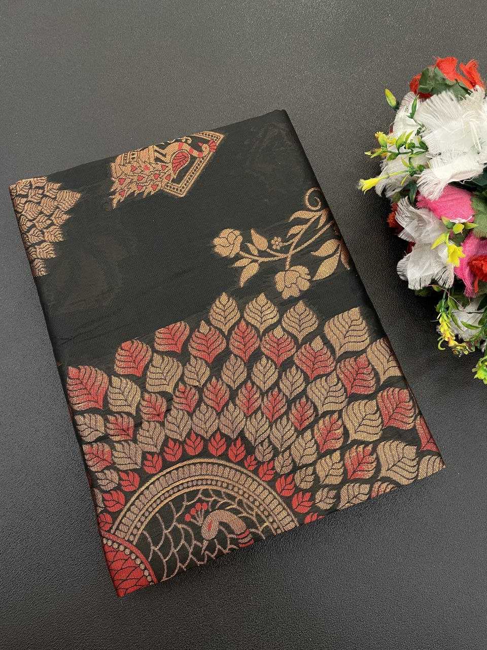 Ynf Jacquard KESH605 Ruchi Sarees Wholesale Designer Sarees Jacquard Saree Traditional Sarees Manufacturer- Kapda Export