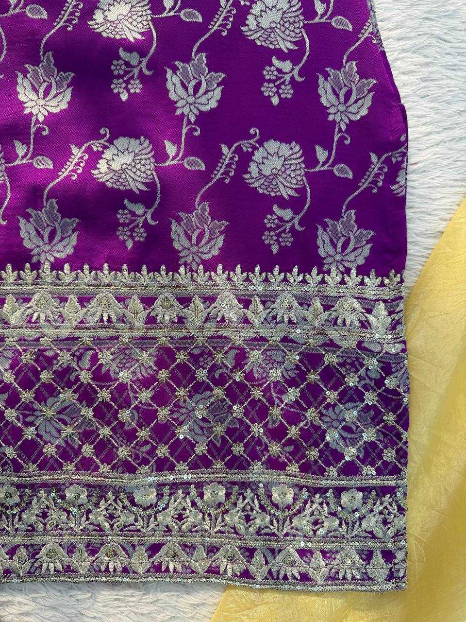 Ynf Jacquard RIN162 5988 Suits & Dresses Wholesale Palazzo Suit Party wear suits Designer Suits Manufacturer- Kapda Export