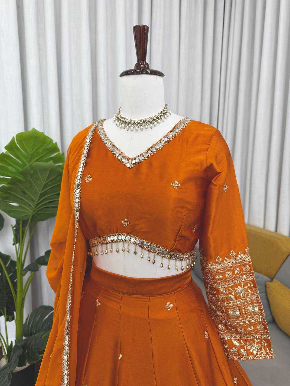 Ynf Japan Sartin RIN162 395 Lehengas Wholesale Designer Lehenga Wedding Lehenga Sequins Lehenga Manufacturer- Kapda Export