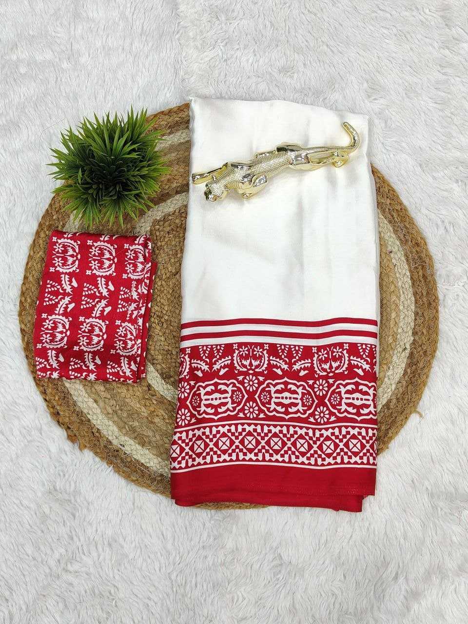 Ynf Japan Sartin RIN207 2325 Sarees Wholesale Designer Sarees Fancy Sarees Satin Sarees Manufacturer- Kapda Export