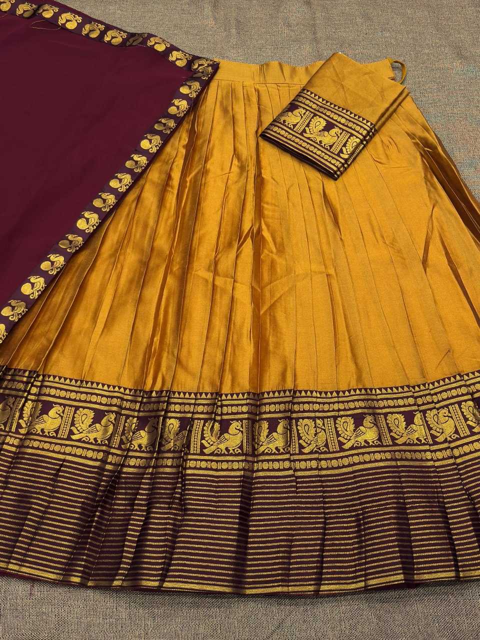 Ynf Kanjivaram Silk KESH668 lehenga Lehengas Wholesale Designer Lehenga Georgette Lehenga Zari Work Lehenga Manufacturer- Kapda Export