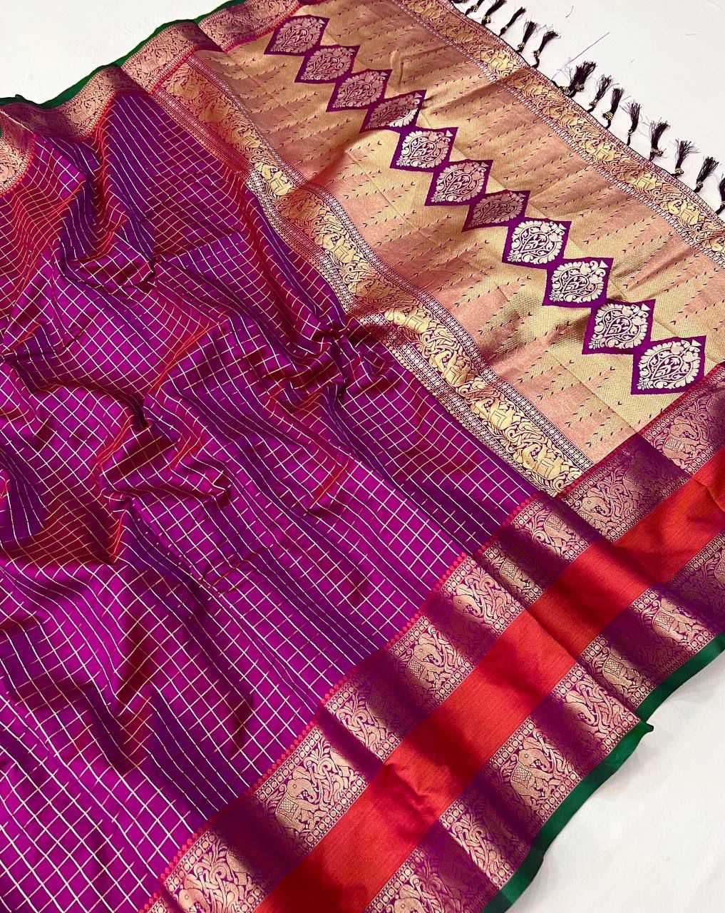 Ynf Kanjivaram Silk KESH700 Nx-235 Silk Sarees Wholesale Soft Silk Sarees Kanjivaram Silk Sarees Zari Border Silk Sarees Manufacturer- Kapda Export