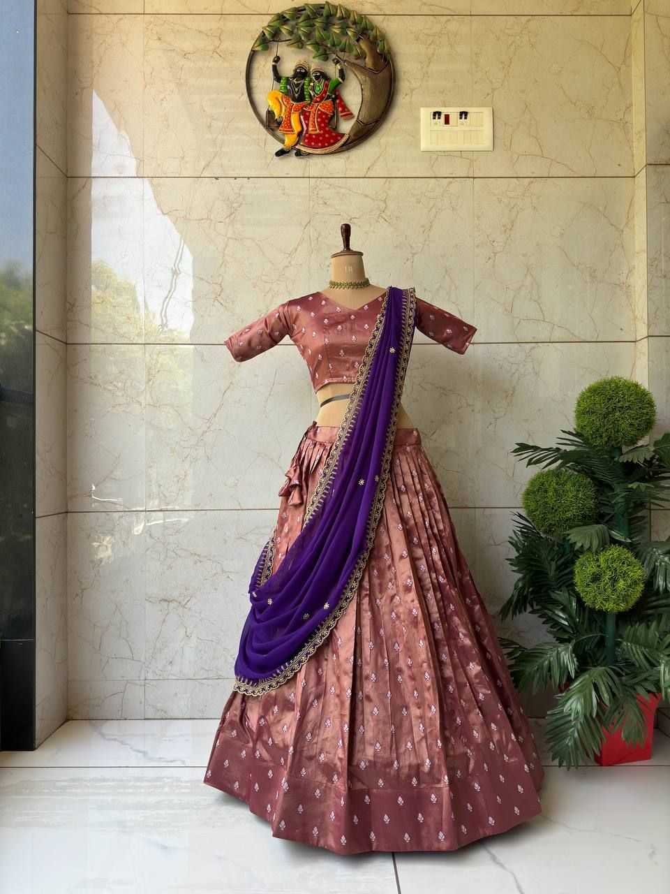 Ynf Kanjivaram Silk KESH723 301 Lehengas Wholesale Designer Lehenga Wedding Lehenga Zari Work Lehenga Manufacturer- Kapda Export