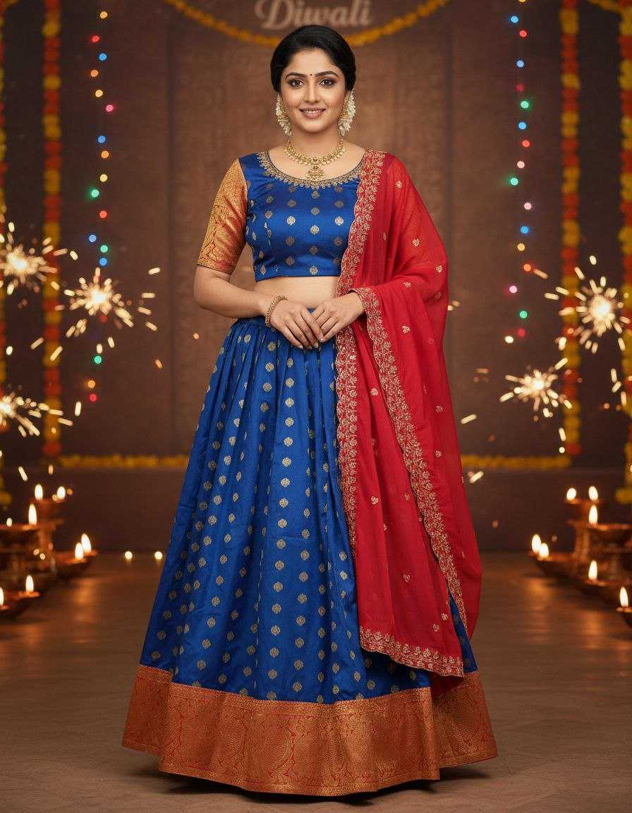 Ynf Kanjivaram Silk KESH723 art Lehengas Wholesale Designer Lehenga Traditional Lehenga Zari Work Lehenga Manufacturer- Kapda Export