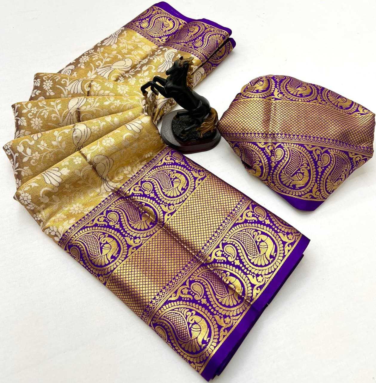 Ynf Kanjivaram Silk RIN211 Anupama Sarees Wholesale Designer Sarees Traditional Sarees Zari Sarees Manufacturer- Kapda Export