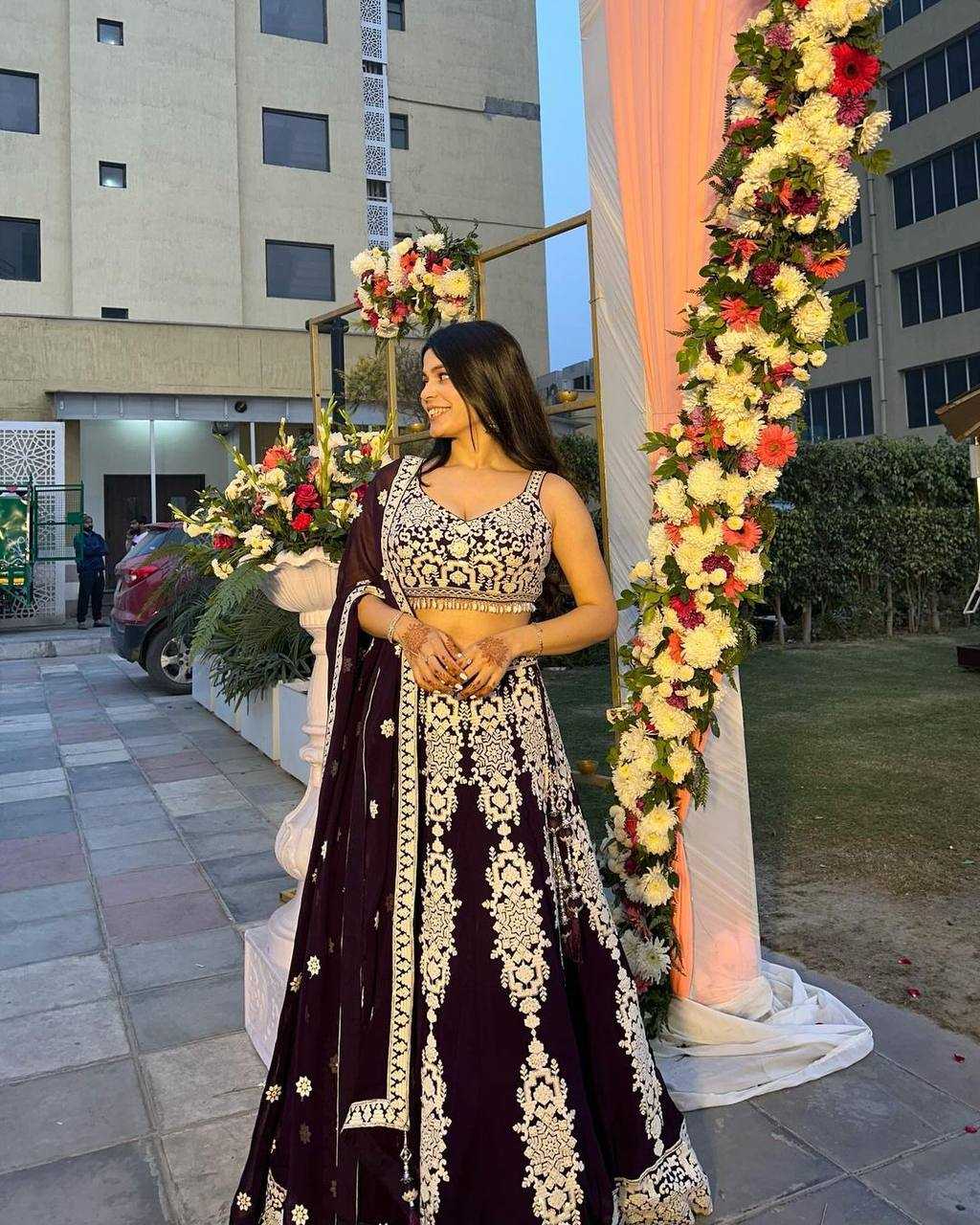 Ynf Kasturi Silk RIN213 69 Lehengas Wholesale Designer Lehenga Wedding Lehenga Sequins Lehenga Manufacturer- Kapda Export