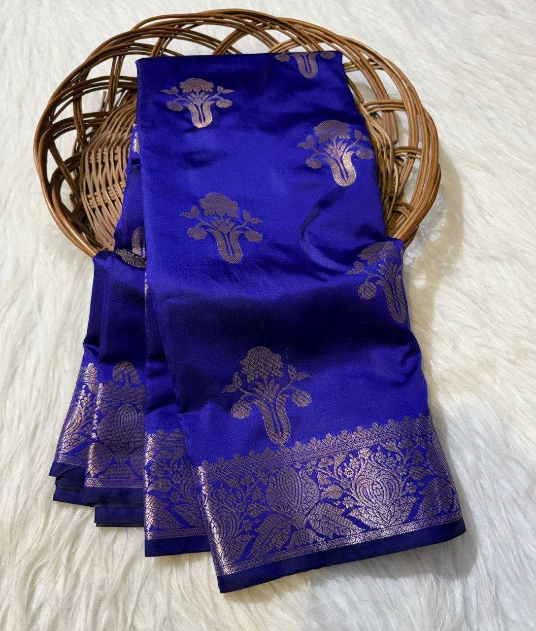 Ynf Katan Silk KESH525 KATAAN Sarees Wholesale Butta Sarees Zari Border Sarees Traditional Sarees Manufacturer- Kapda Export