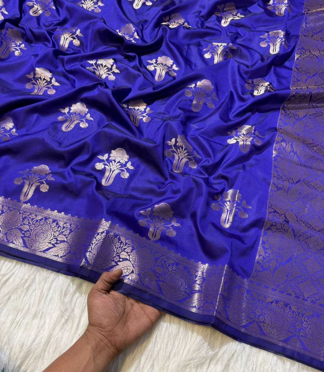 Ynf Katan Silk KESH525 KATAAN Sarees Wholesale Butta Sarees Zari Border Sarees Traditional Sarees Manufacturer- Kapda Export