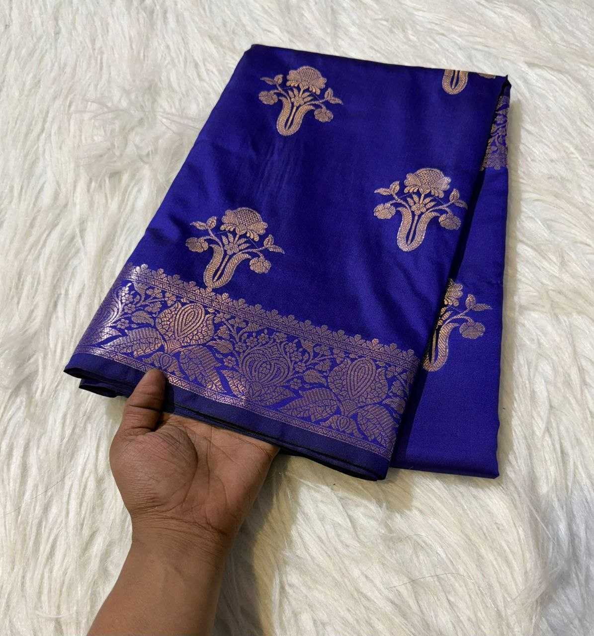 Ynf Katan Silk KESH525 KATAAN Sarees Wholesale Butta Sarees Zari Border Sarees Traditional Sarees Manufacturer- Kapda Export