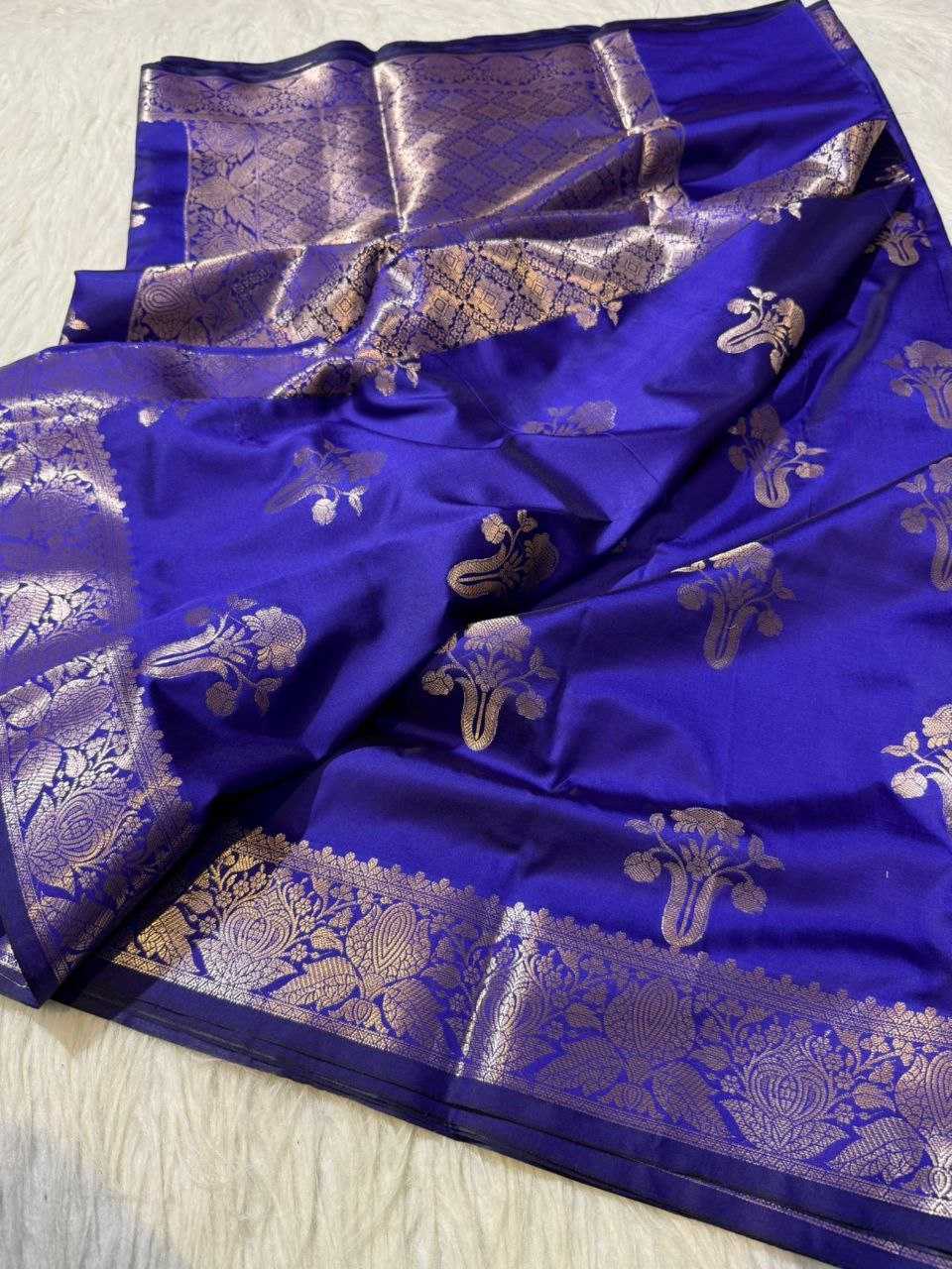 Ynf Katan Silk KESH525 KATAAN Sarees Wholesale Butta Sarees Zari Border Sarees Traditional Sarees Manufacturer- Kapda Export