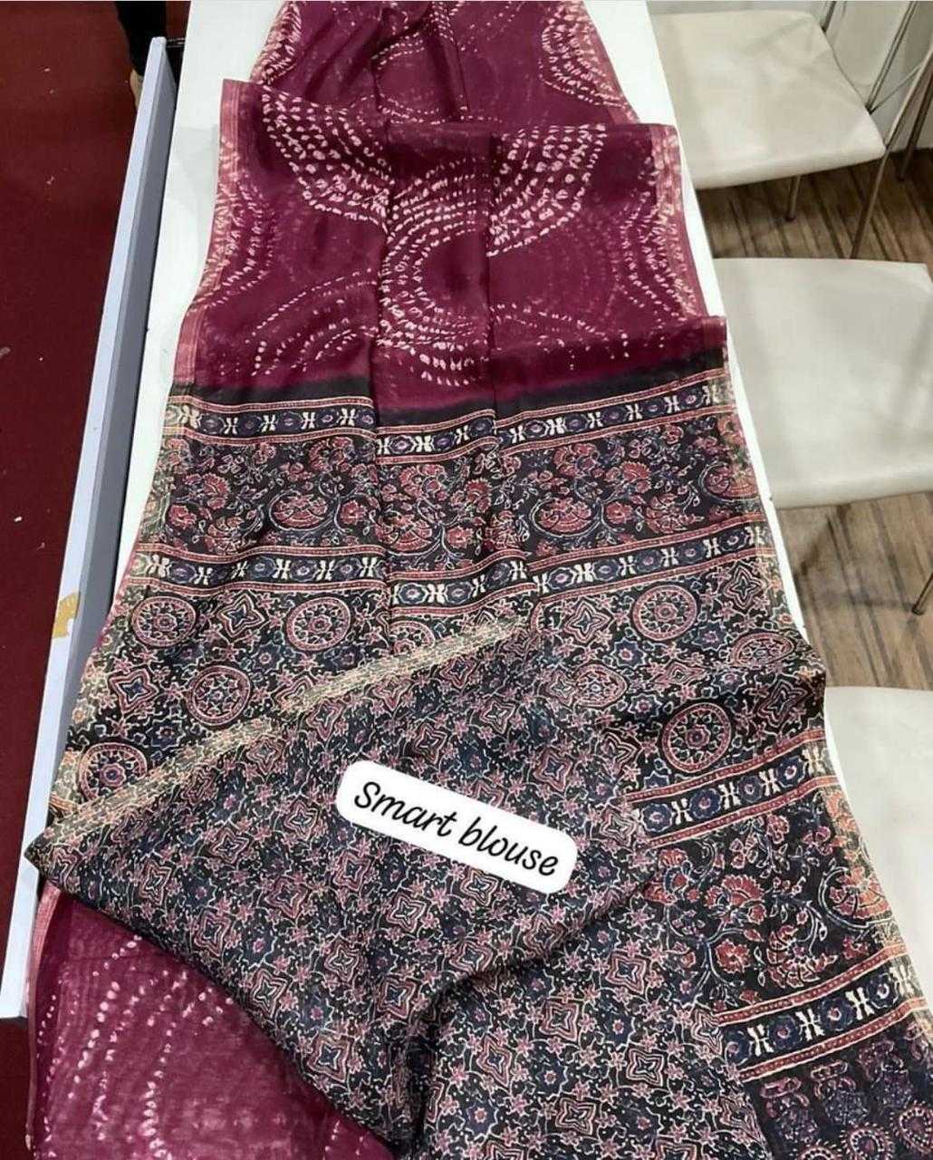 Ynf Linen KESH484 111 Sarees Festive Collections Wholesale Printed Sarees Linen Sarees Sarees With Blouse Manufacturer- Kapda Export