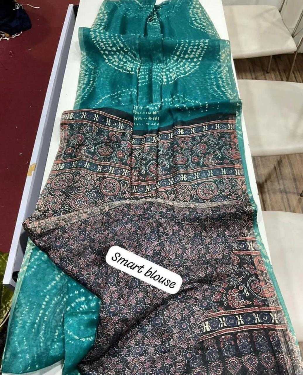 Ynf Linen KESH484 111 Sarees Festive Collections Wholesale Printed Sarees Linen Sarees Sarees With Blouse Manufacturer- Kapda Export