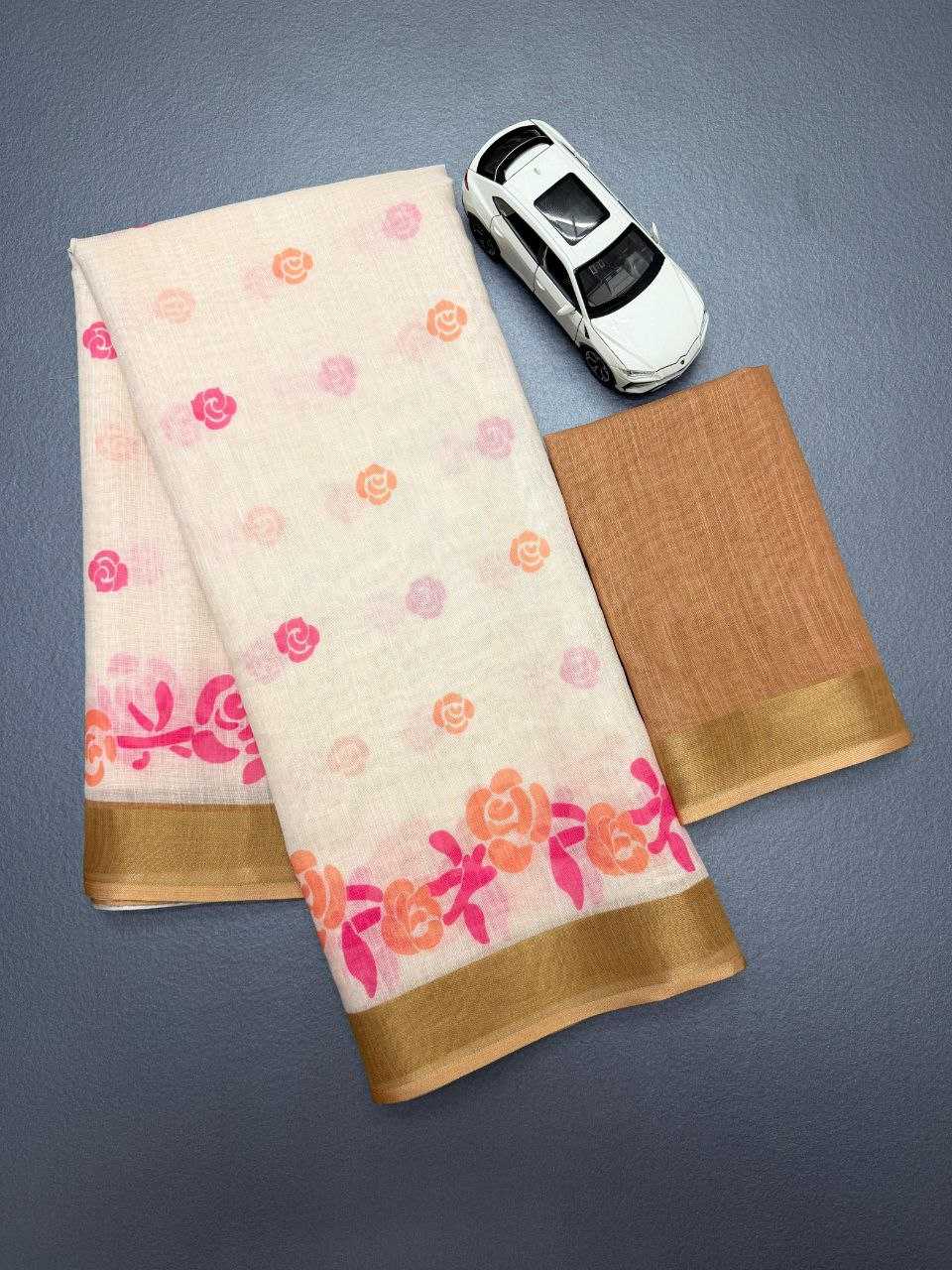 Ynf Linen KESH605 637 Sarees Wholesale Designer Sarees Printed Sarees Linen Sarees Manufacturer- Kapda Export