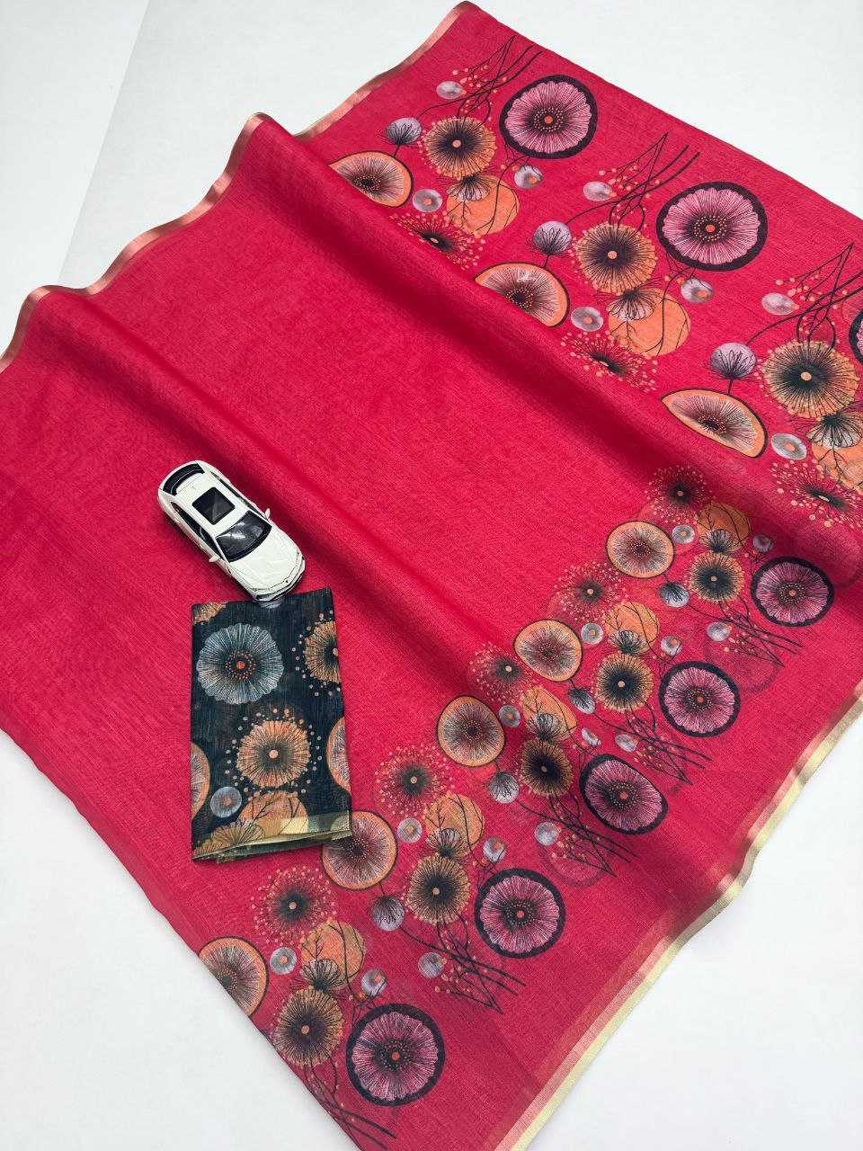 Ynf Linen KESH605 638 Sarees Wholesale Designer Sarees Printed Sarees Linen Sarees Manufacturer- Kapda Export