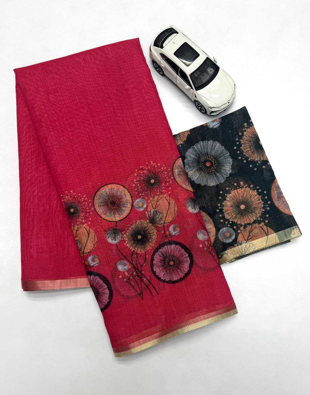 Ynf Linen KESH605 638 Sarees Wholesale Designer Sarees Printed Sarees Linen Sarees Manufacturer- Kapda Export