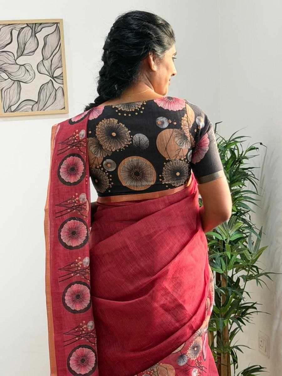 Ynf Linen KESH605 638 Sarees Wholesale Designer Sarees Printed Sarees Linen Sarees Manufacturer- Kapda Export