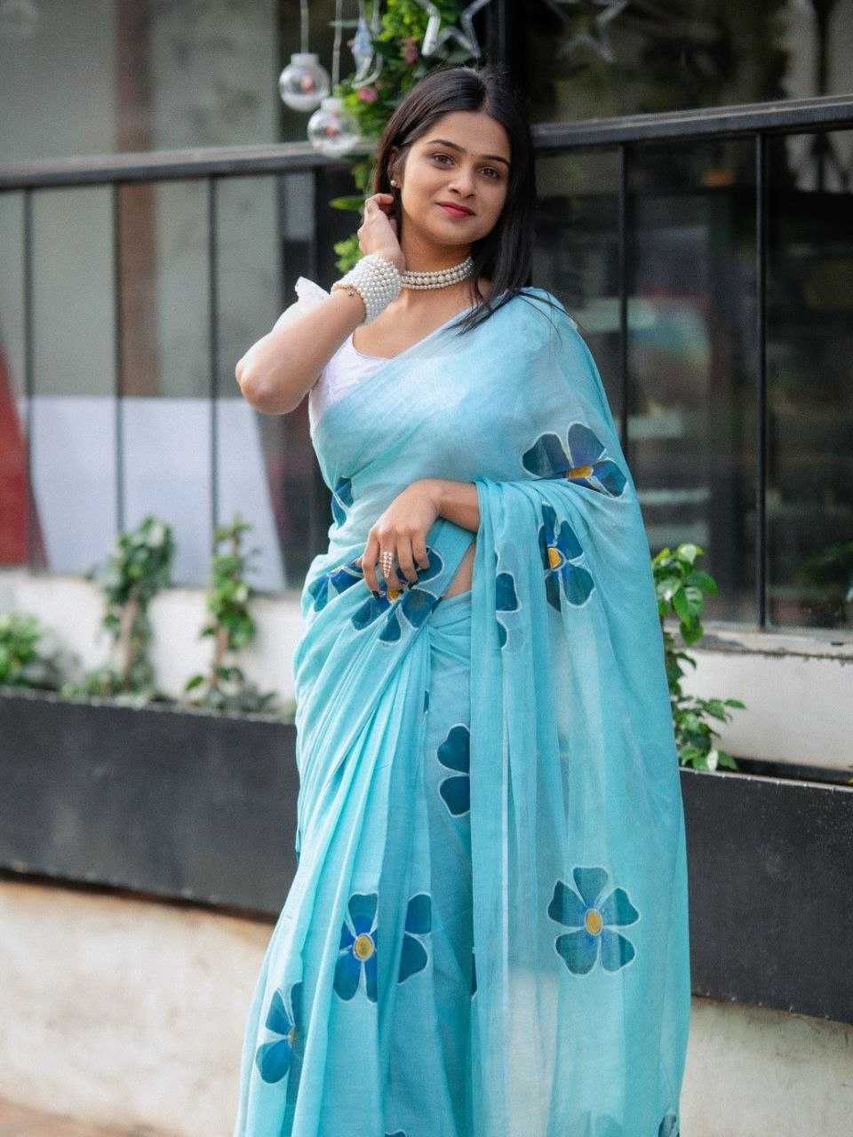 Ynf Linen KESH605 641 Sarees Wholesale Designer Sarees Printed Sarees Linen Sarees Manufacturer- Kapda Export