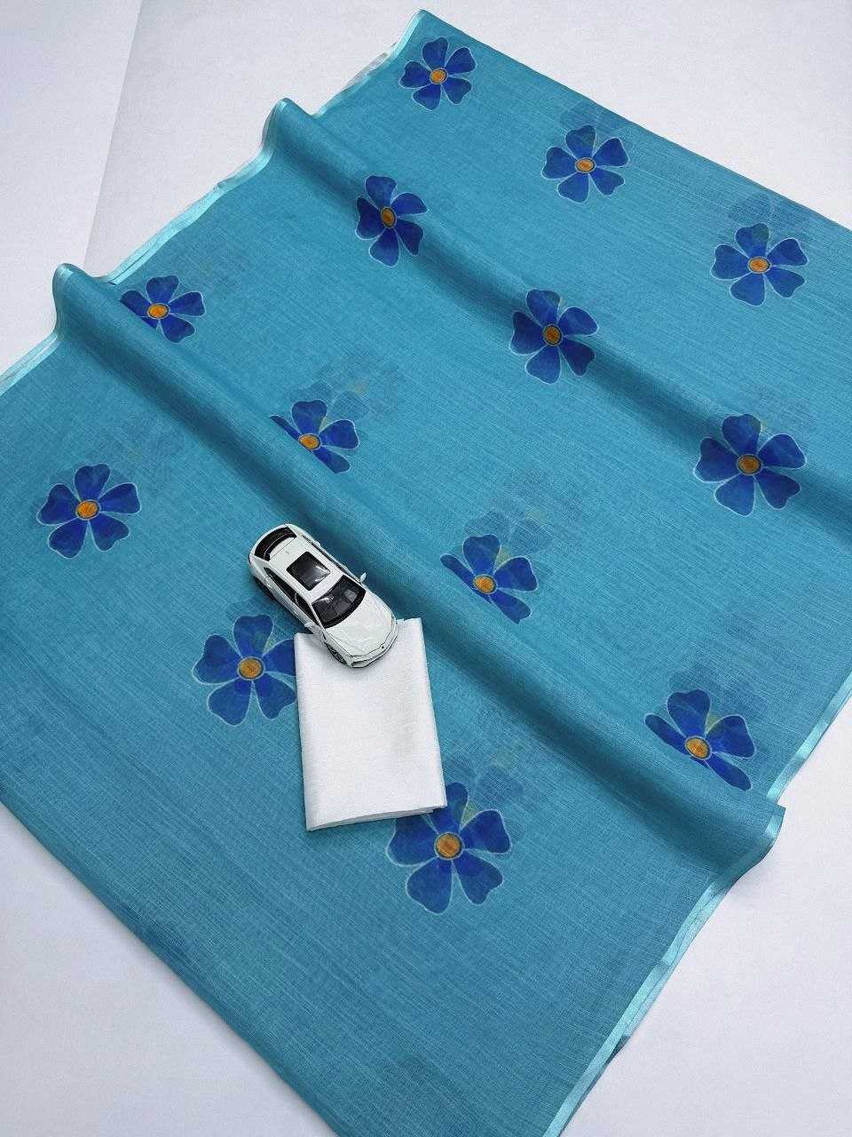 Ynf Linen KESH605 641 Sarees Wholesale Designer Sarees Printed Sarees Linen Sarees Manufacturer- Kapda Export