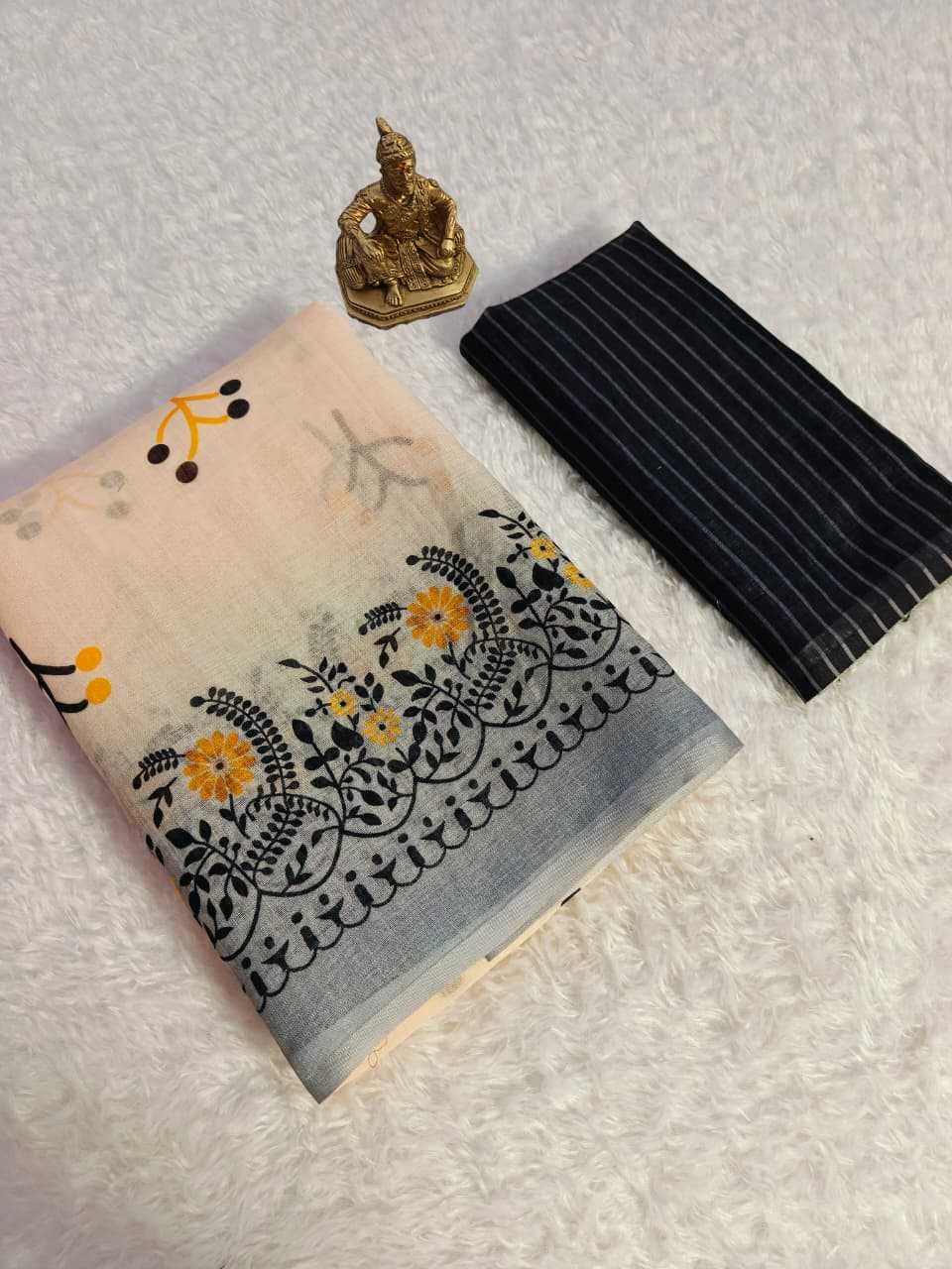 Ynf Linen KESH673 RANGILI Sarees Festive Collections Wholesale Designer Sarees Printed Sarees Linen Sarees Manufacturer- Kapda Export