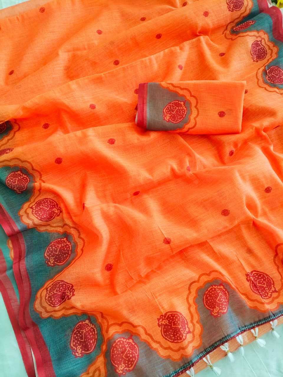 Ynf Linen KESH682 Ahlam Sarees Wholesale Designer Sarees Printed Sarees Linen Sarees Manufacturer- Kapda Export