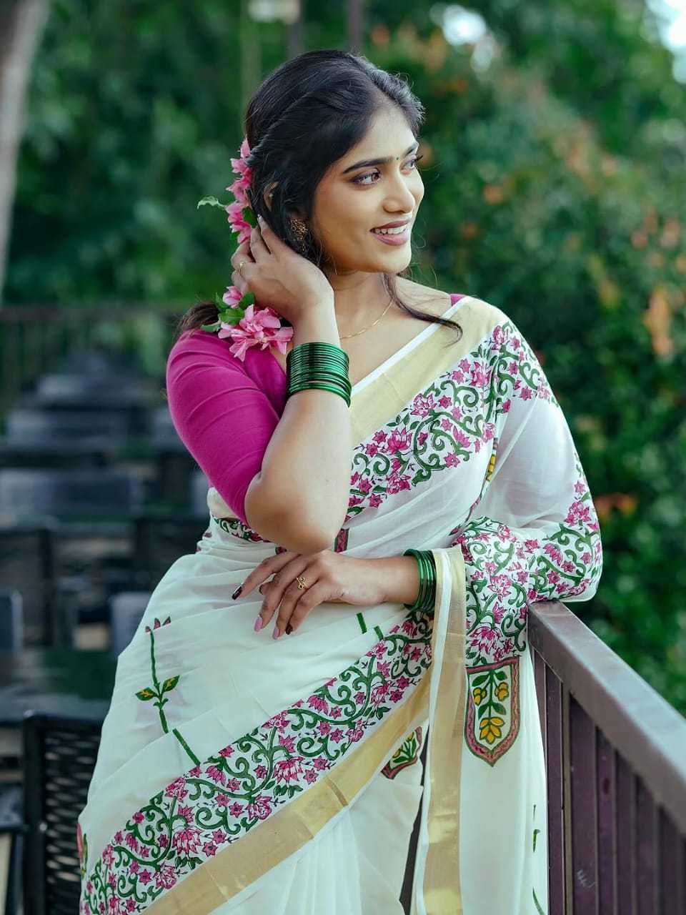 Ynf Linen KESH682 Aishika Sarees Festive Collections Wholesale Printed Sarees Zari Border Sarees Linen Sarees Manufacturer- Kapda Export