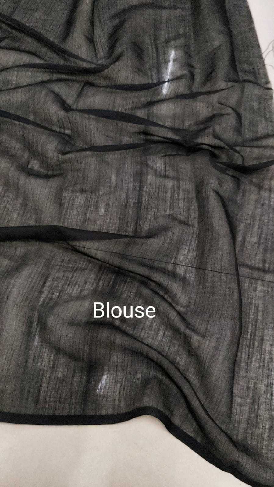 Ynf Linen KESH682 Rose Sarees Festive Collections Wholesale Designer Sarees Linen Sarees Onam Collections Manufacturer- Kapda Export