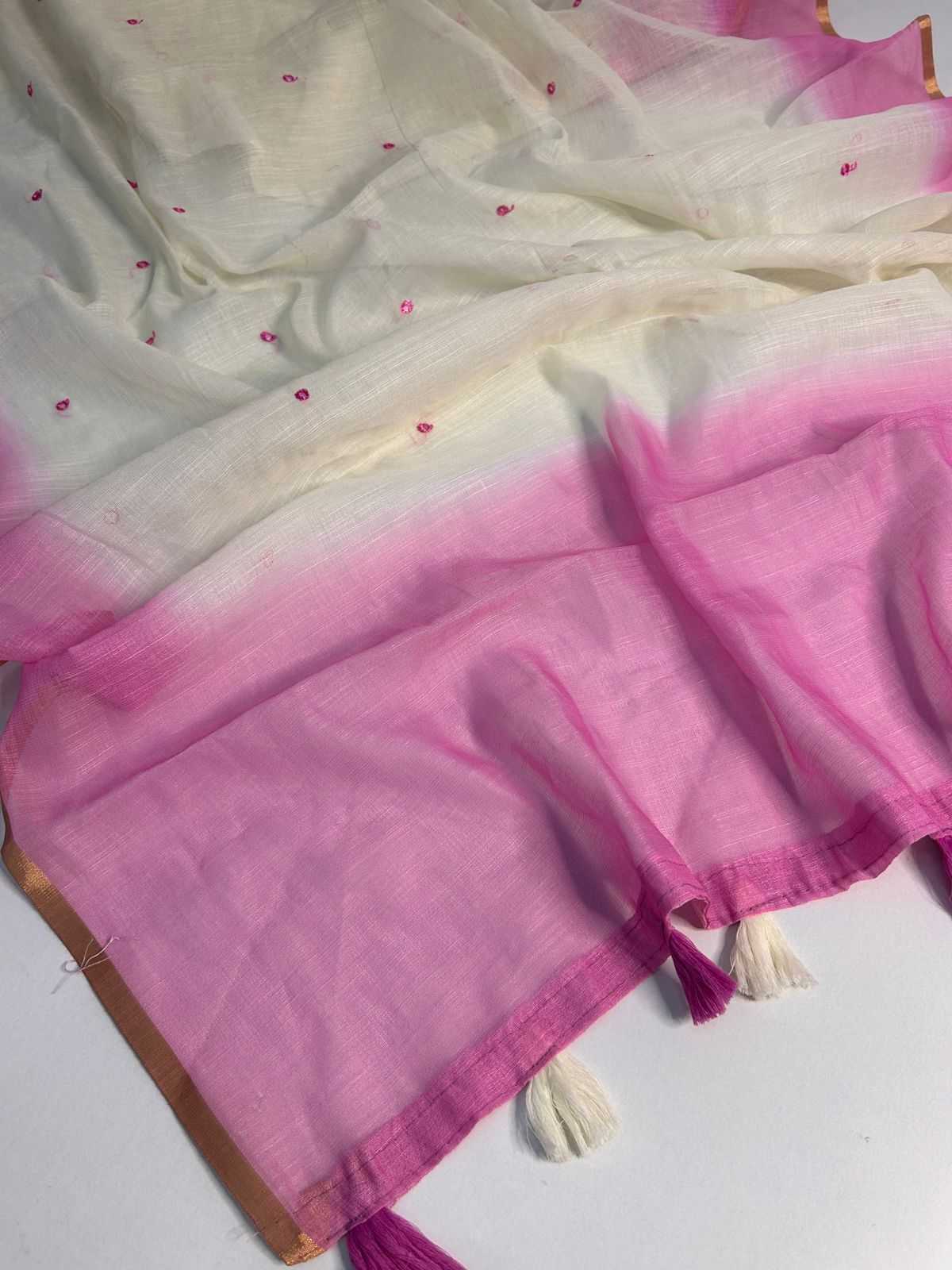 Ynf Linen KESH690 306 Sakshi Sarees Wholesale Designer Sarees Printed Sarees Linen Sarees Manufacturer- Kapda Export