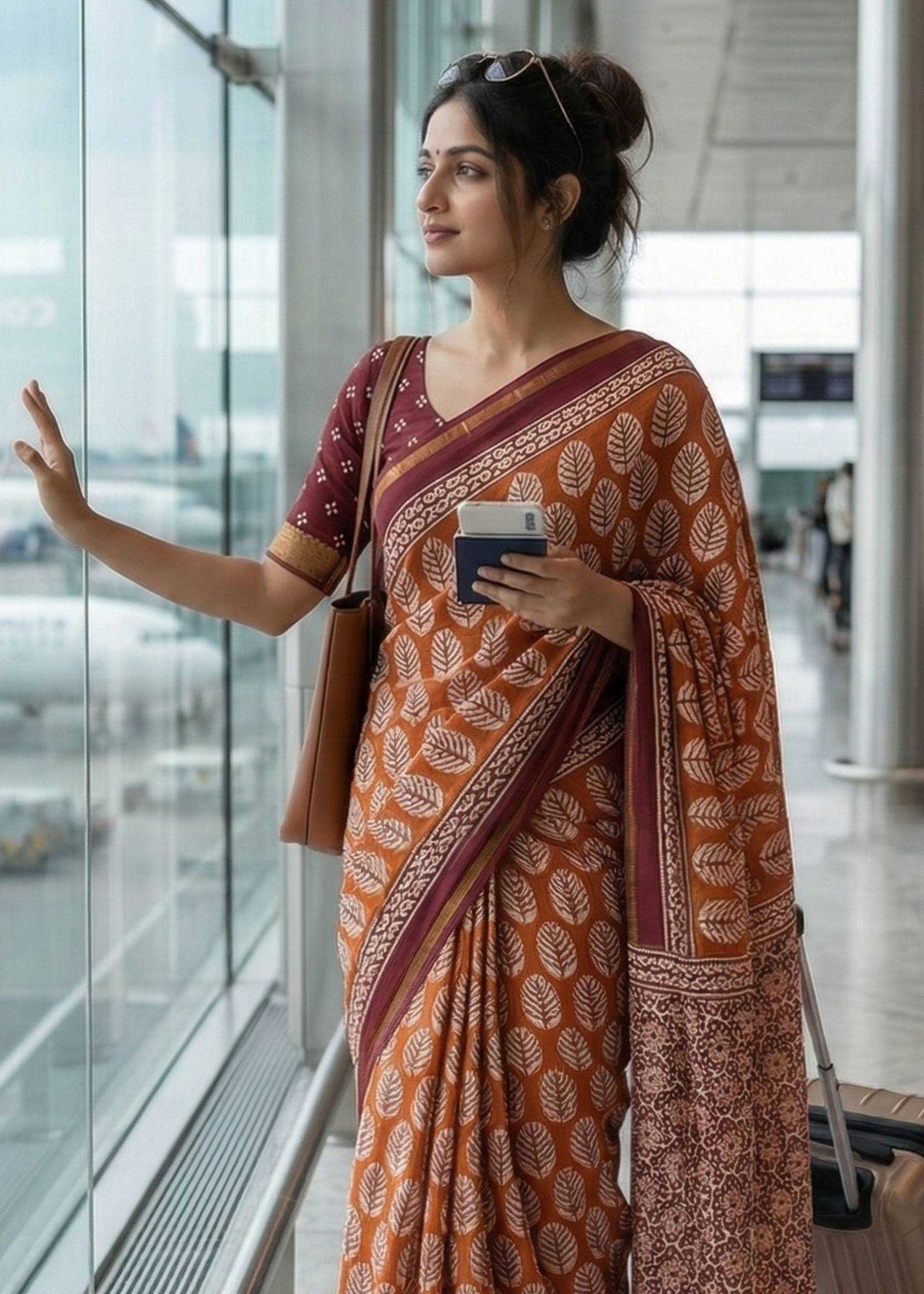 Ynf Maslin RIN229 LIVA Sarees Wholesale Designer Sarees Printed Sarees Zari Border Sarees Manufacturer- Kapda Export