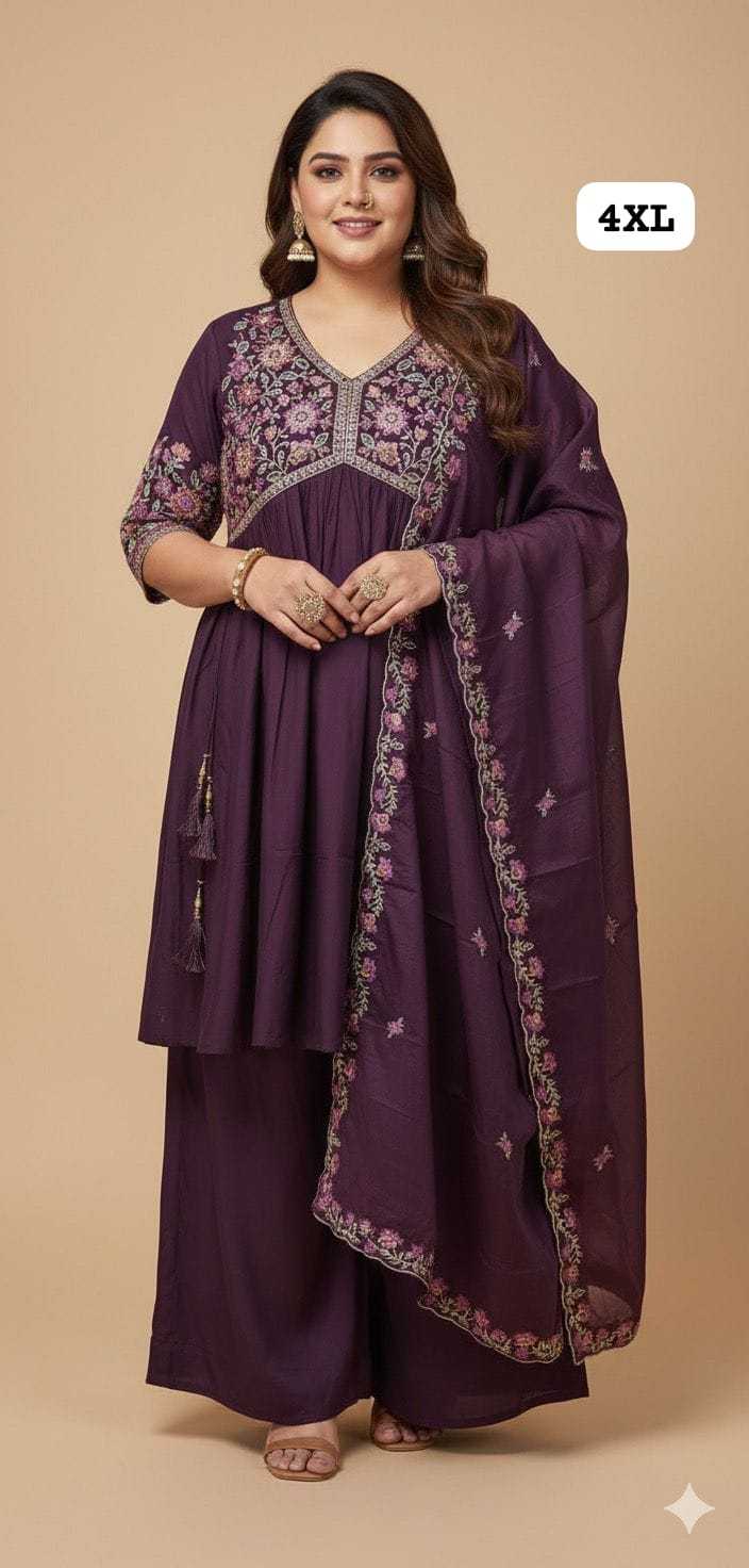 Ynf Muslin KESH594 Anamika Gowns Wholesale Embroidery Gowns Anarkali Gown Designer Gowns Manufacturer- Kapda Export