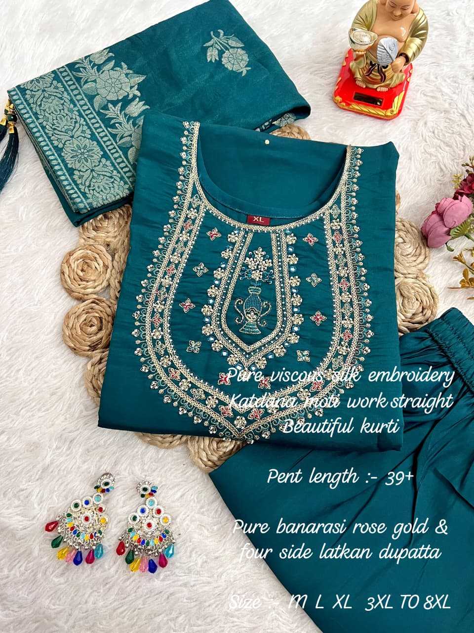 Ynf Muslin KESH594 Arhana Kurti Plus Size Collections Wholesale Party Wear Kurtis Designer Kurtis Kurti With Pants Manufacturer- Kapda Export