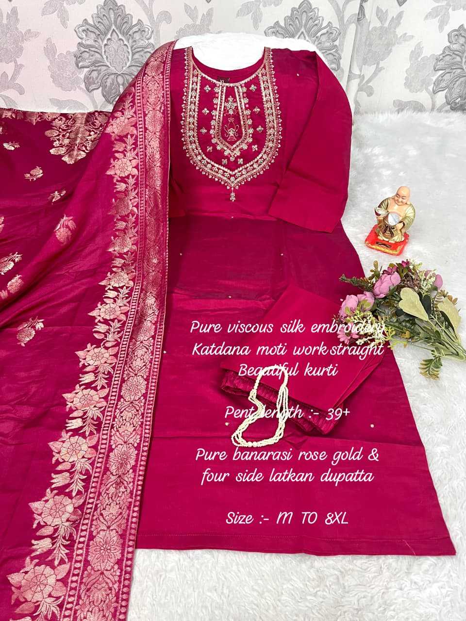 Ynf Muslin KESH594 Arhana Kurti Plus Size Collections Wholesale Party Wear Kurtis Designer Kurtis Kurti With Pants Manufacturer- Kapda Export