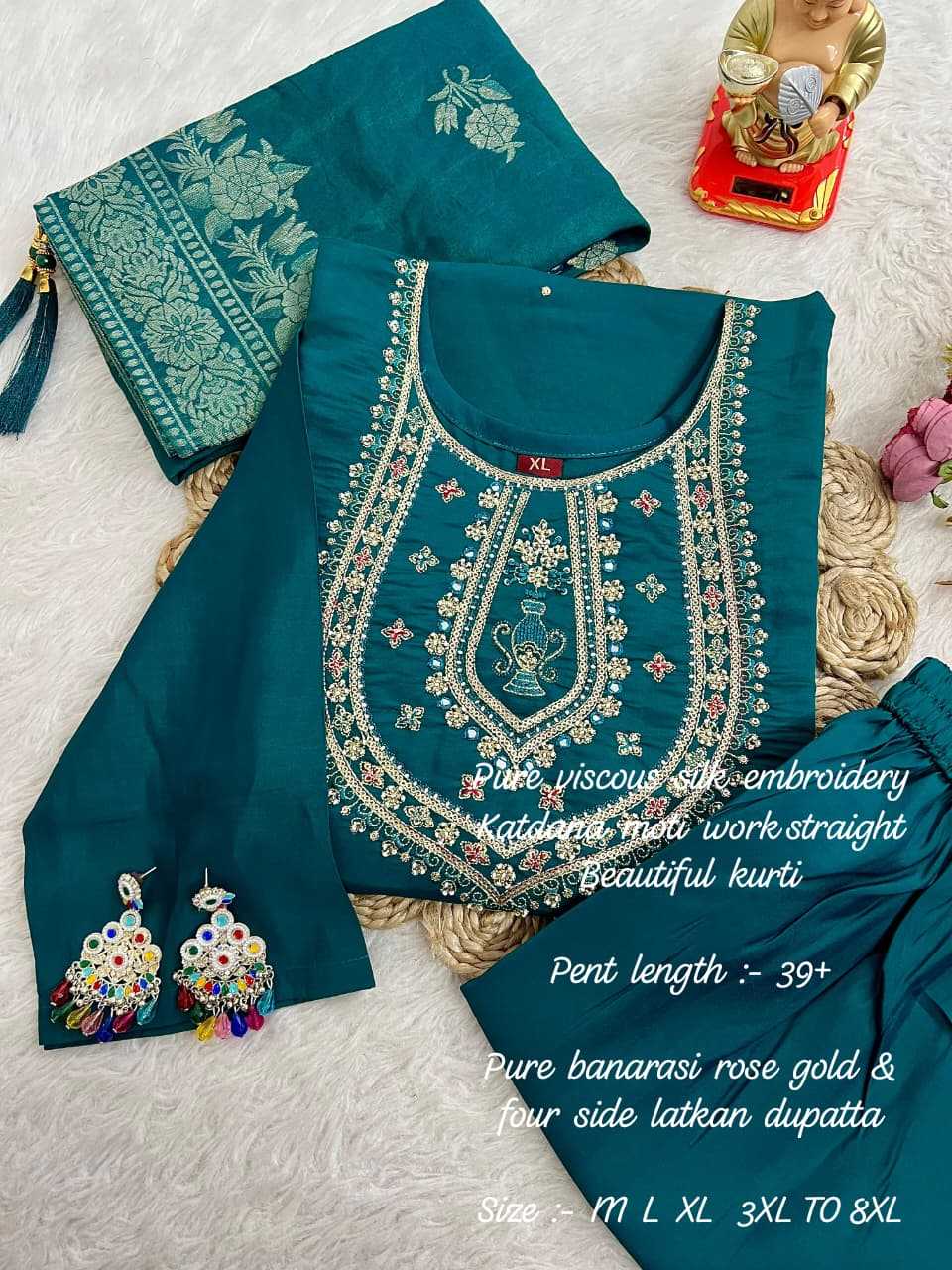 Ynf Muslin KESH594 Arhana Kurti Plus Size Collections Wholesale Party Wear Kurtis Designer Kurtis Kurti With Pants Manufacturer- Kapda Export