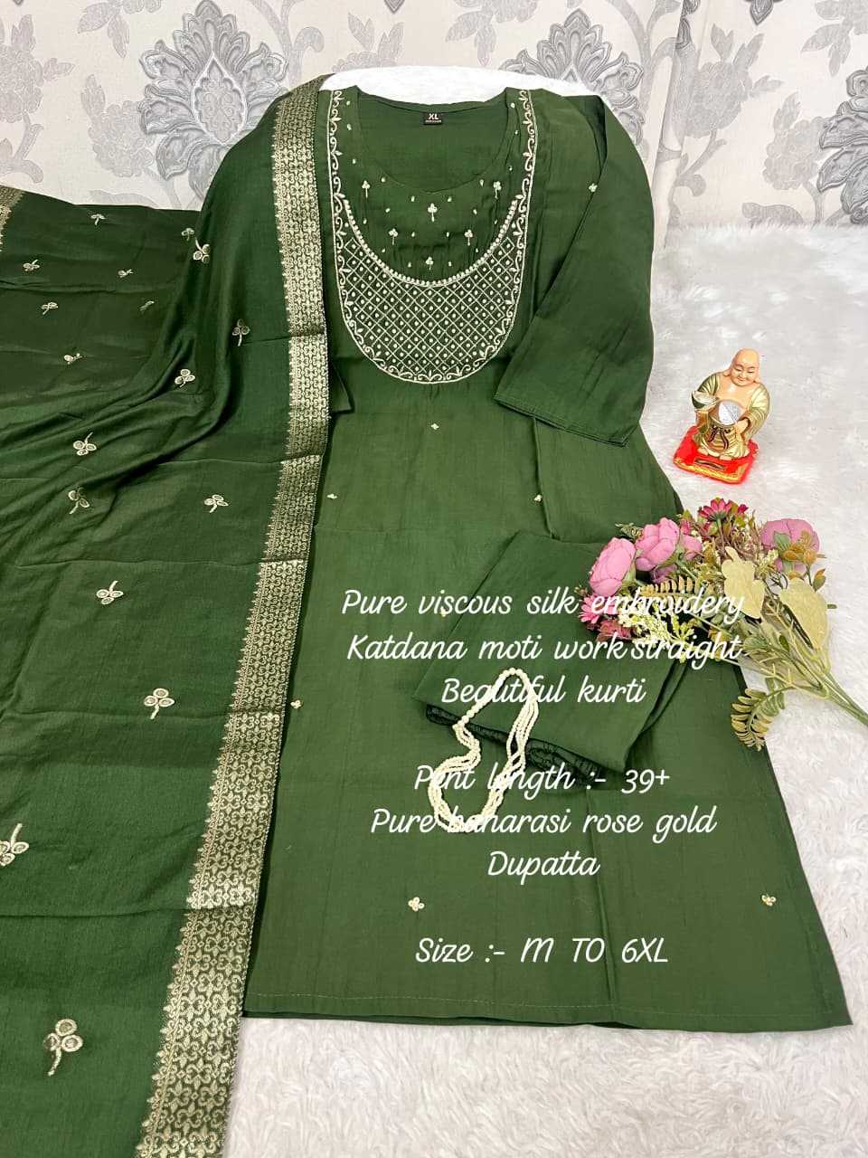 Ynf Muslin KESH594 Qudsia Kurti Plus Size Collections Wholesale Designer Kurtis Handloom Kurtis Kurti With Pants Manufacturer- Kapda Export