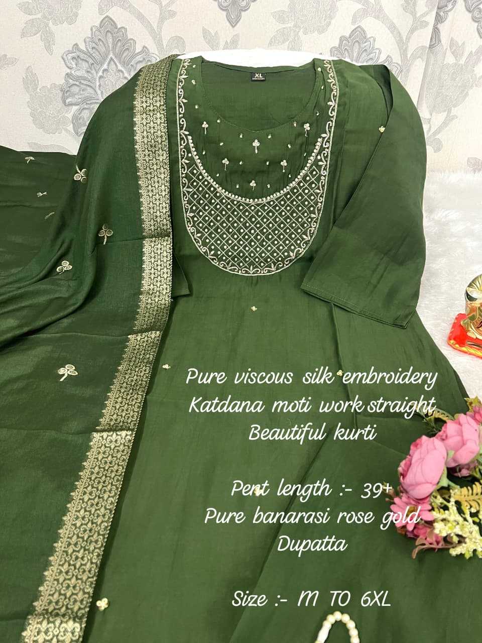 Ynf Muslin KESH594 Qudsia Kurti Plus Size Collections Wholesale Designer Kurtis Handloom Kurtis Kurti With Pants Manufacturer- Kapda Export