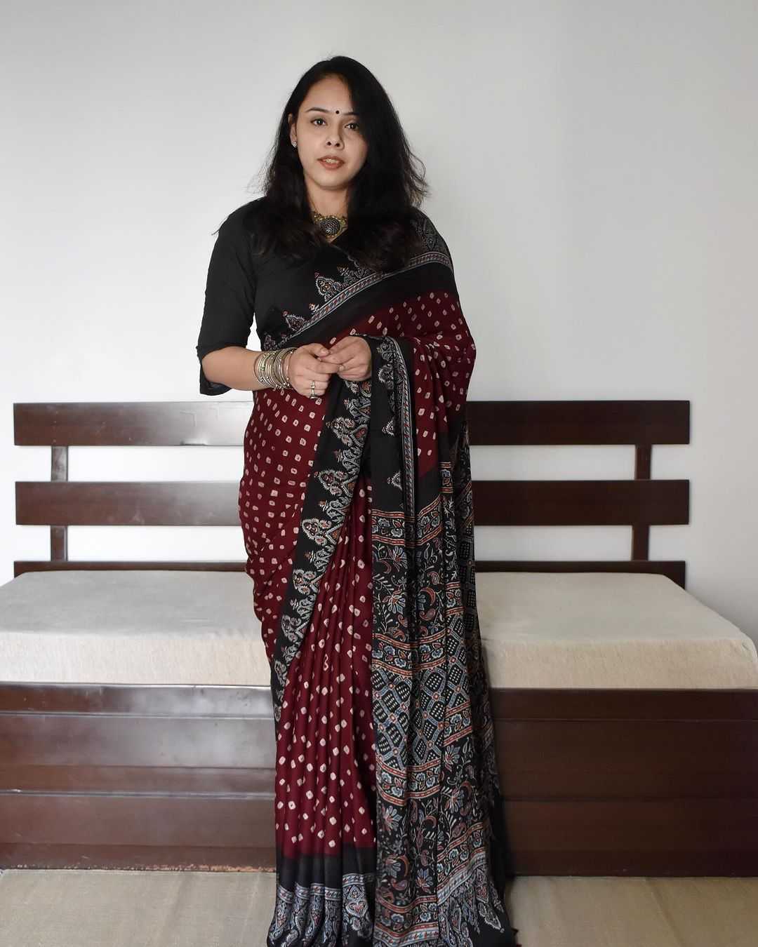 Ynf Muslin Silk KESH682 Aamira Silk Sarees Wholesale Hand Block Printed Silk Saree Muslin Silk Saree Lightweight Silk Sarees Manufacturer- Kapda Export