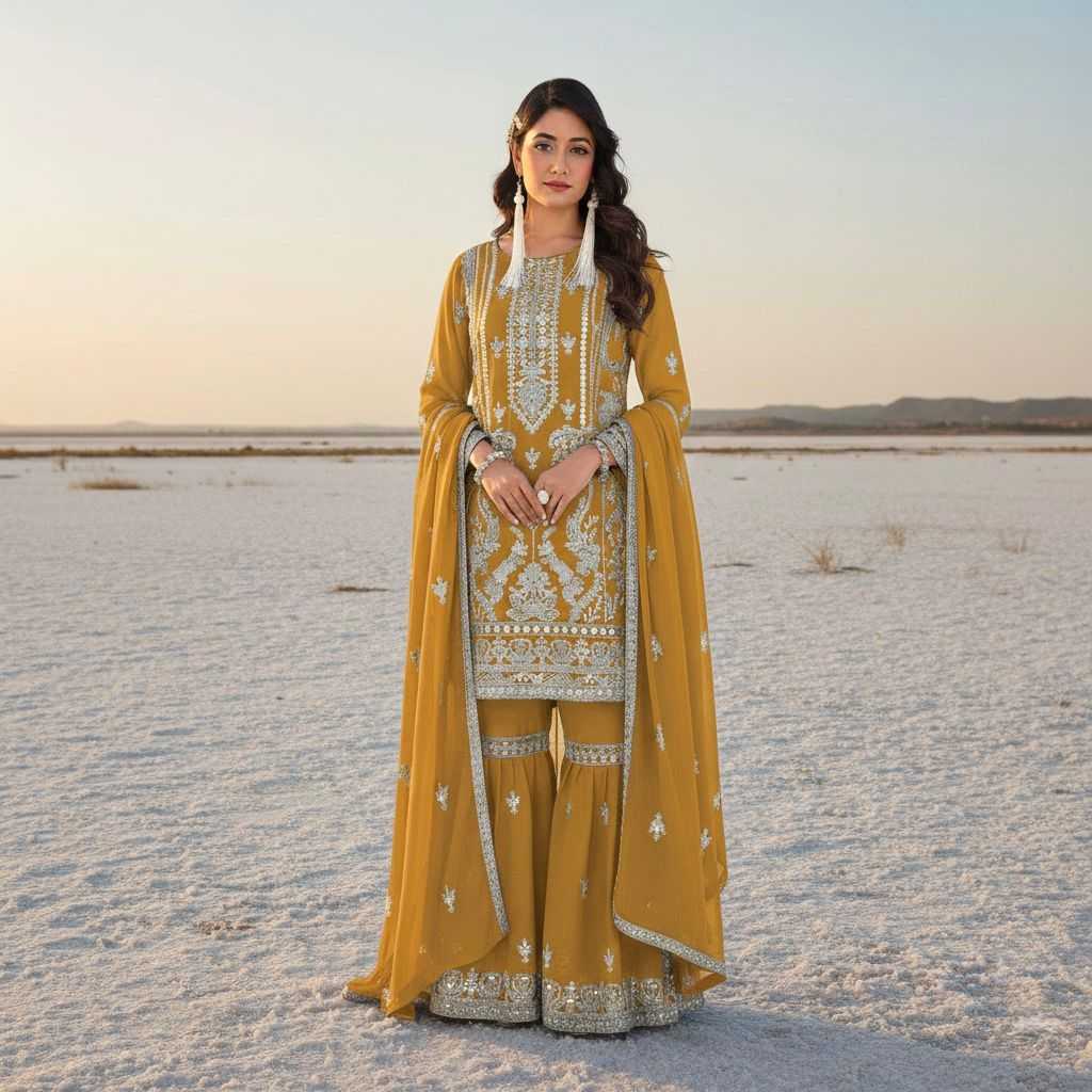 Ynf Nylon RIN236 1316 Suits & Dresses Islamic Clothing Festive Collections Wholesale Pakistani Suits Palazzo Suit Suit Material Manufacturer- Kapda Export