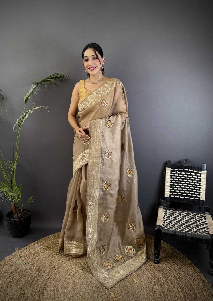 Ynf Organza Silk KESH548 Dhoom Sarees Festive Collections Wholesale Organza Sarees Embroidered Sarees Zari Border Sarees Manufacturer- Kapda Export