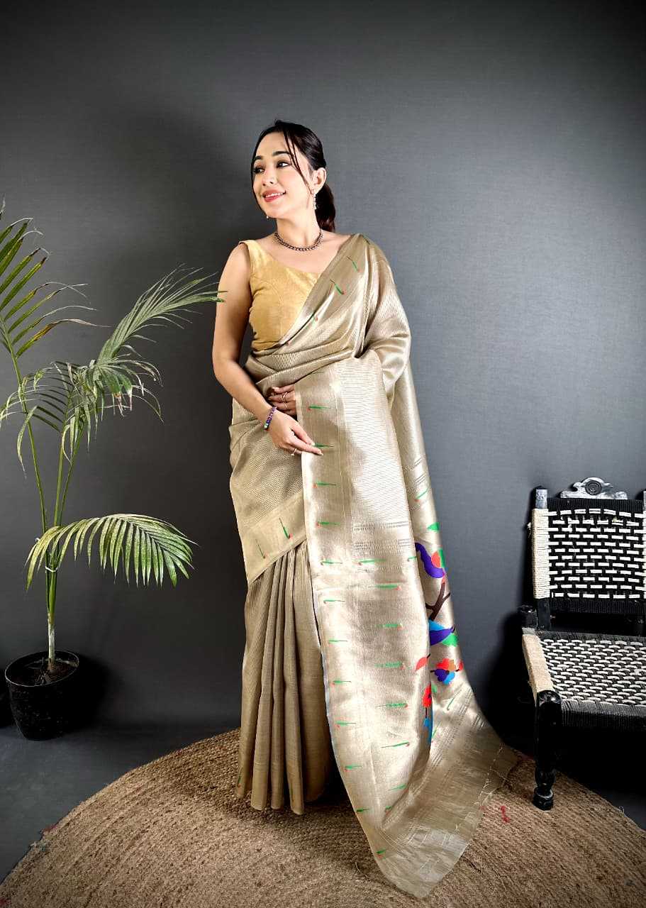 Ynf Paithani Silk KESH663 Tayron Sarees Festive Collections Wholesale Tissue Silk Saree Zari Sarees Sarees With Blouse Manufacturer- Kapda Export