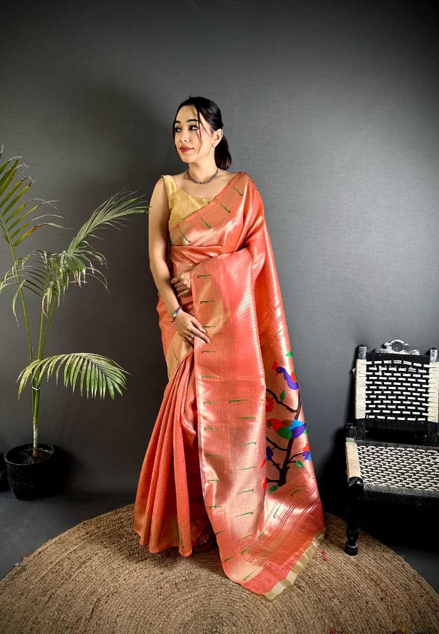 Ynf Paithani Silk KESH663 Tayron Sarees Festive Collections Wholesale Tissue Silk Saree Zari Sarees Sarees With Blouse Manufacturer- Kapda Export