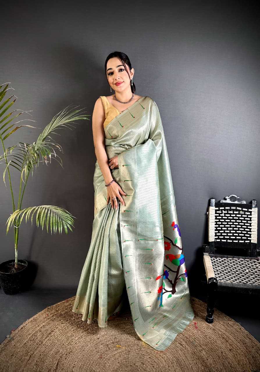 Ynf Paithani Silk KESH663 Tayron Sarees Festive Collections Wholesale Tissue Silk Saree Zari Sarees Sarees With Blouse Manufacturer- Kapda Export